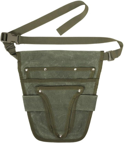  Sac à Outils De Jardinage Robuste Résistant à L'eau Avec Sangles Convertibles Pour Un Transport Confortable Et Plusieurs Compartiments Pour Maintenir Les Ciseaux Et Truelles En Toute Sécurité (marron)