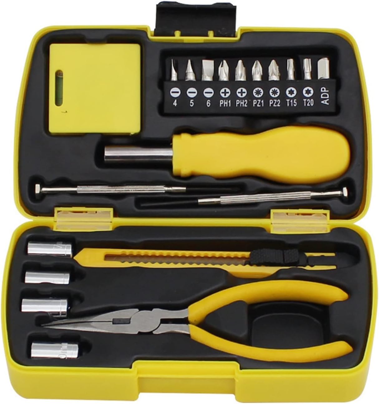 GENERIC Valise à Outils Boîtes à Outils Organisateur D'outils Boîtes à Outils Boîte à Outils Complète Boîte à Outils Coffre à Outils Coffre De Rangement Travail Stockage Potable