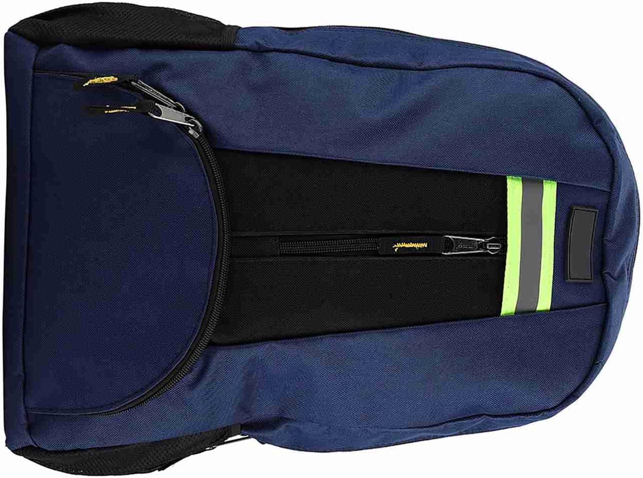  Duokon Sac à Dos Pour électricien 1680D Oxford En Tissu Pour Outils, Rangement Multi-poches, Sangle Réglable, 43 X 31 X 15 Cm, Sac De Voyage Pour électricien Plombier Réparateur (BLUE)