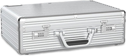  Mallette à Outils Rigide En Aluminium | Rangement Portable Multifonction Pour Mots De Passe Avec Poignée Confortable | Boîte à Outils De Rangement Pour étui De Transport