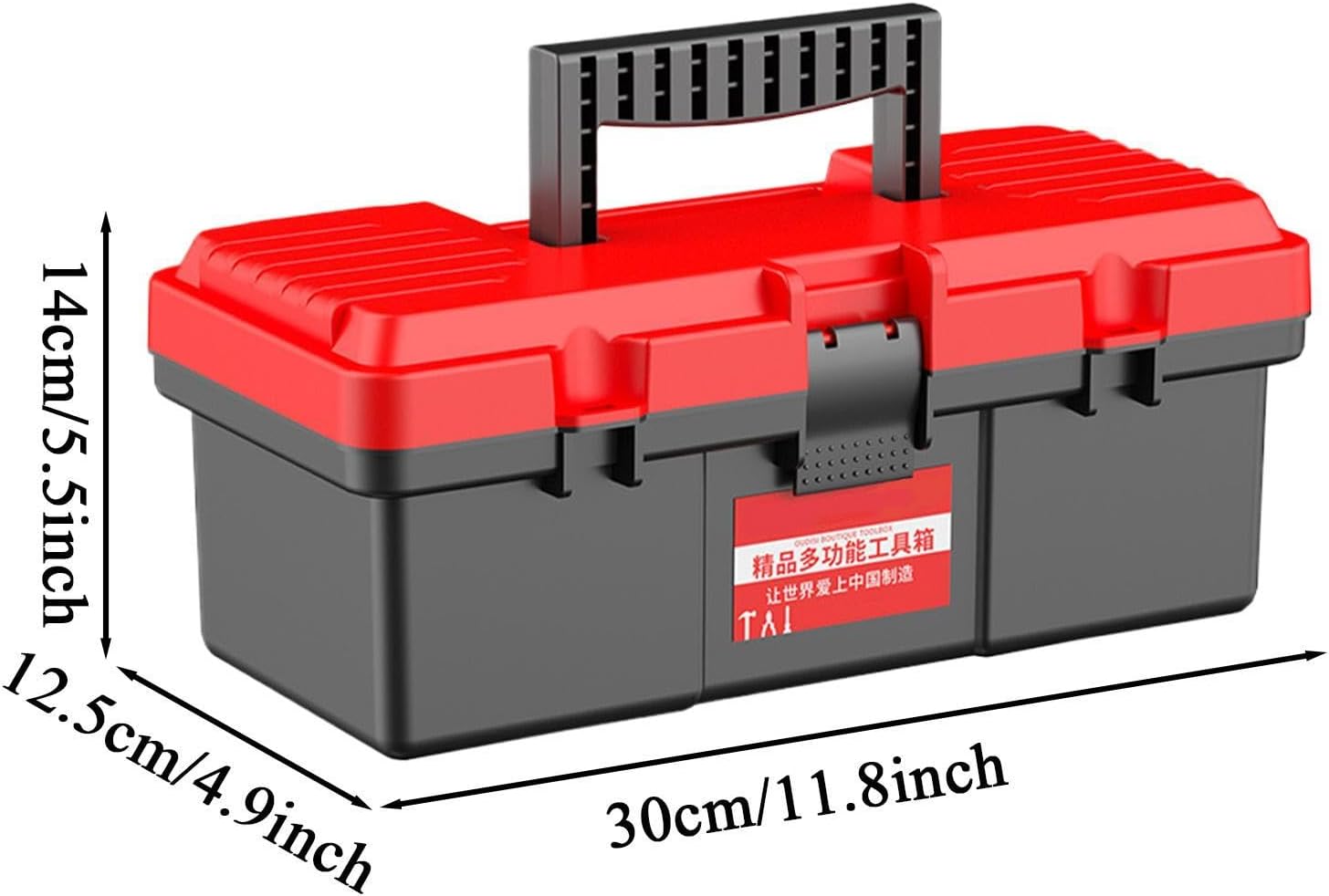  Boîte À Outils Portable - Organisateur Portable Renforcé Mini Avec Poignée Pour Loisirs Créatifs,Rangement D'Outils Pour Entretien Et Bricolage Domestique | Pour La Maison Le Bureau L'atelier Le Garag