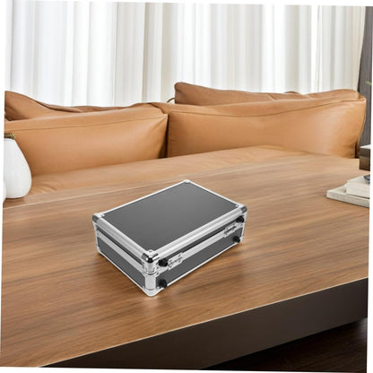  ULTECHNOVO Boîte Rangement Outils Portable Alliage Avec Poignée Pour Maison Bureau Voyages Compartiments Organisés
