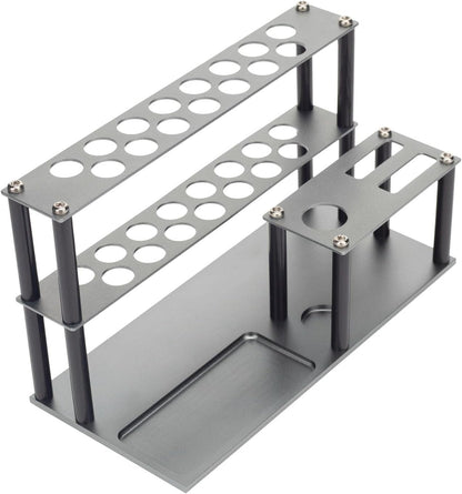  Kit D'outils RC Avec Organiseur, Tournevis, Pince, Alésoir, Plateau à Vis Intégré Et Support De Rangement Pour Tournevis, Compatible Avec Voitures, Titane