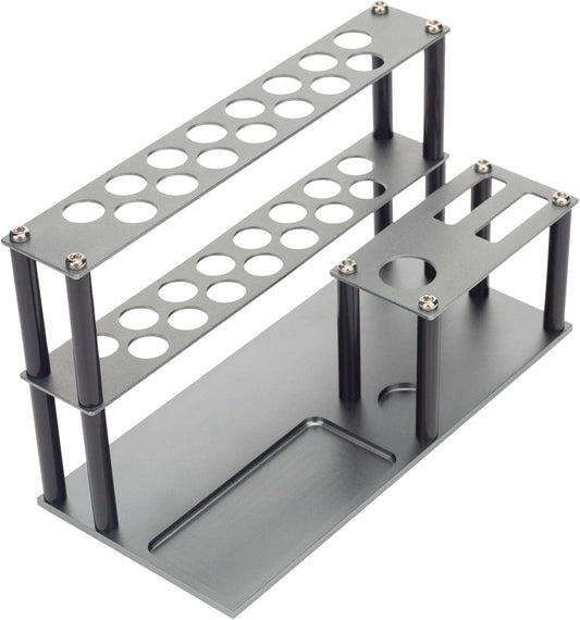  Kit D'outils RC Avec Organiseur, Tournevis, Pince, Alésoir, Plateau à Vis Intégré Et Support De Rangement Pour Tournevis, Compatible Avec Voitures, Titane