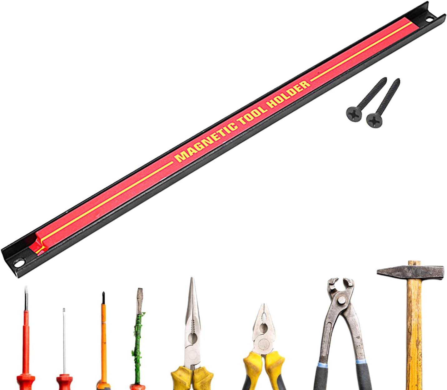  Bande Magnétique Pour Outils – Porte-outils Mural De Grande Capacité – Organiseur Gain De Place Pour Atelier, Atelier De Réparation Automobile, Maison