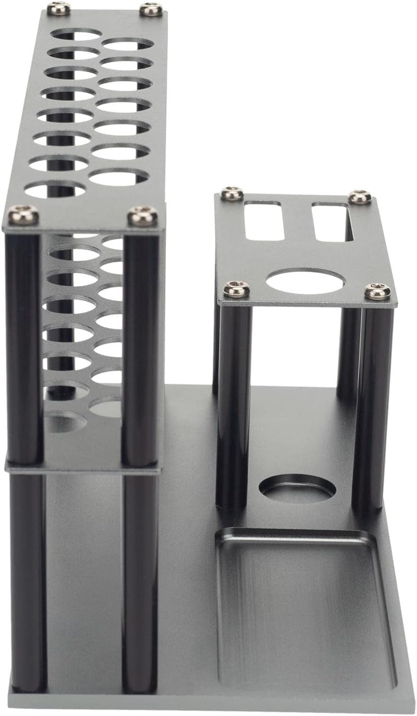  Kit D'outils RC Avec Organiseur, Tournevis, Pince, Alésoir, Plateau à Vis Intégré Et Support De Rangement Pour Tournevis, Compatible Avec Voitures, Titane