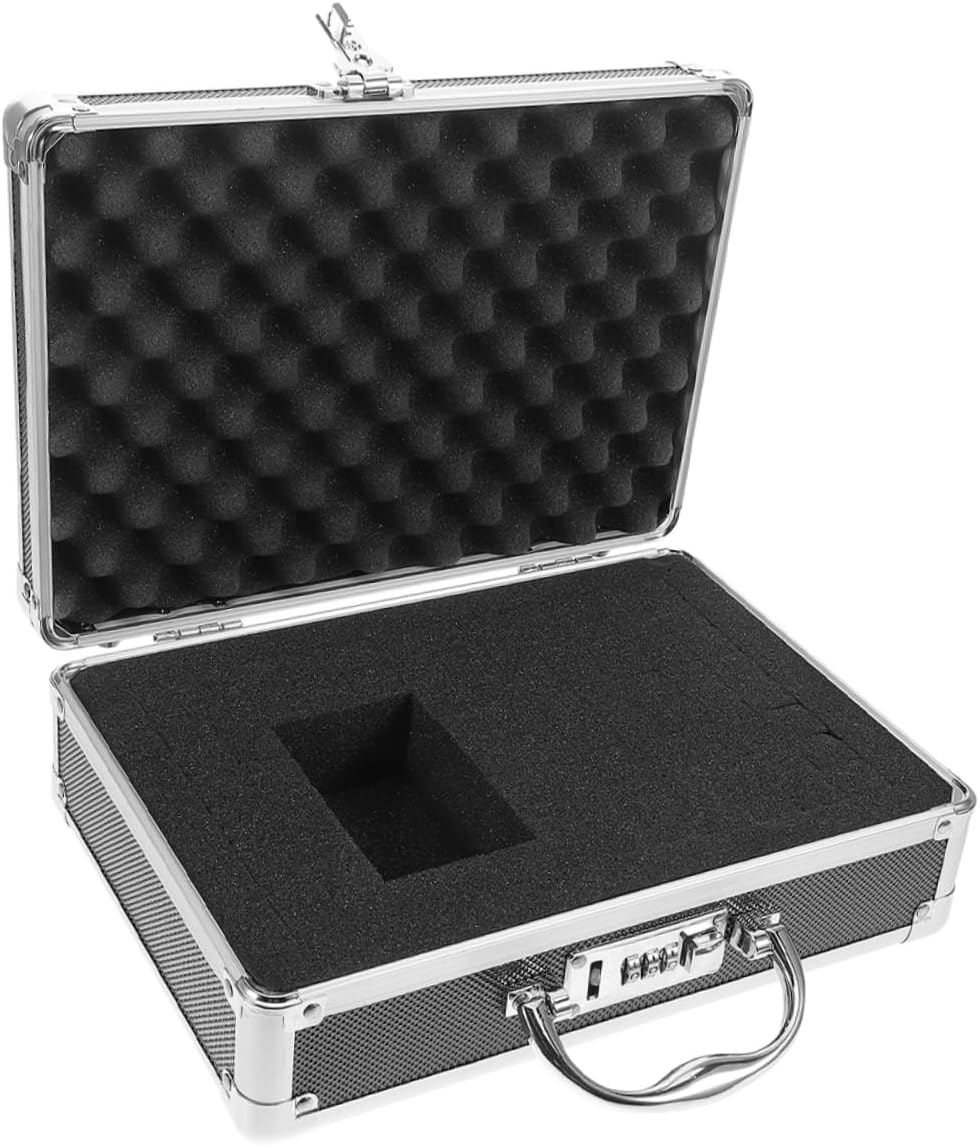  ULTECHNOVO Boîte Rangement Outils Portable Alliage Avec Poignée Pour Maison Bureau Voyages Compartiments Organisés