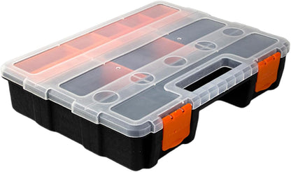  Organisateurs De Matériel Pour Petites Pièces - Boîte à Outils Avec Séparateurs Amovibles - Boîte De Rangement Pour Vis - Organisateurs Portables Pour Petites Pièces