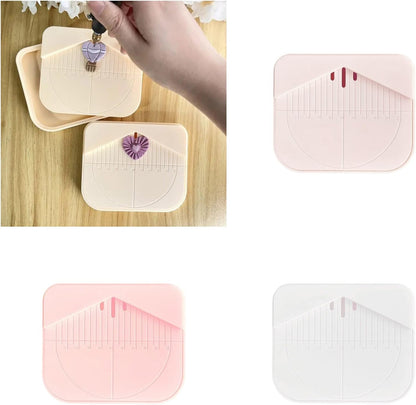  Boîte à Outils Multifonction Avec Trous De Guidage Pour Un Perçage Propre Sur Les Matériaux De Fabrication De Bijoux Et Les Fournitures Artistiques. Utilisez Des Systèmes De Perforation Pour