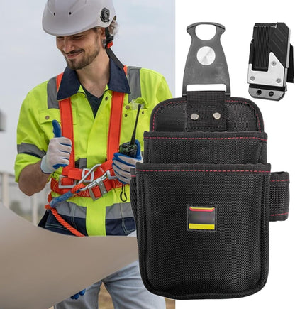  Porte-outils De Ceinture - Porte-outils Pour Entretien, Ceinture Multi-usages Imperméable Pour Intérieur Extérieur Bâtiment Peinture Toit