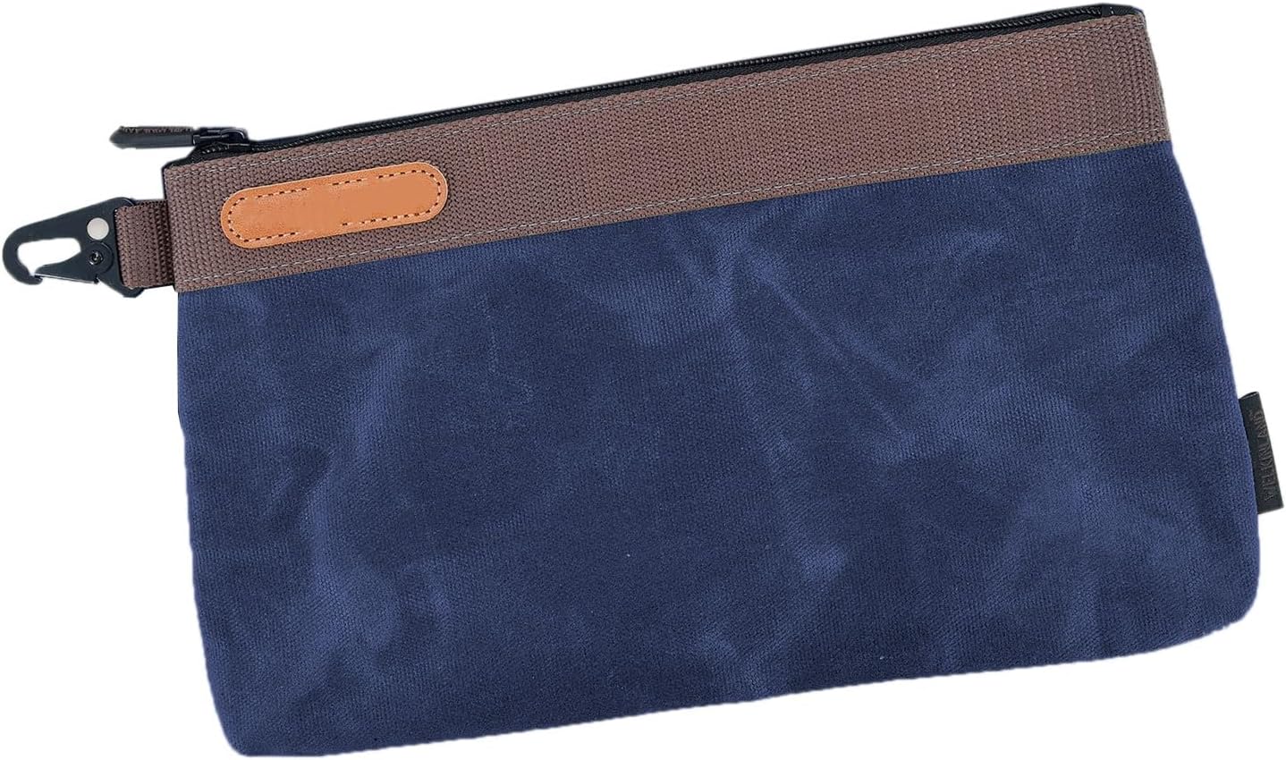  Sac à Outils Professionnel En Toile Cirée De Grande Capacité, Avec Support Droit, Large Fond Plat, Sac échelle