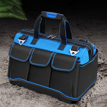 GENERIC Oxford Sac à Outils Robuste Et étanche Multi-poches Grande Capacité Pour Travaux De Construction, Maison, Garage, Atelier, Papa, électricien, Mécanicien, Charpentier
