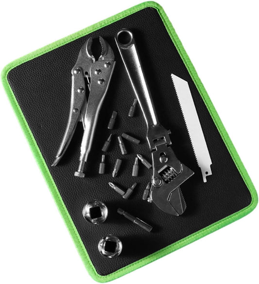  Tapis À Outils Magnétique,Support Flexible 32,3 X 24,8 X 0,7 Cm | Tapis Aimanté Pour Outils | Projets, Bureau, Table, électronique, Construction, Voiture, Garage, Atelier Réparation