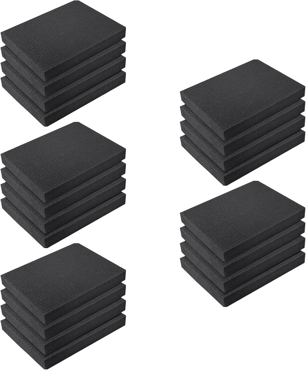  Lot De 4 Plaques De Mousse De Protection 405 X 305 X 50/305 X 305 X 50/405 X 305 X 40/405 X 305 X 25/305 X 305 X 25 Mm