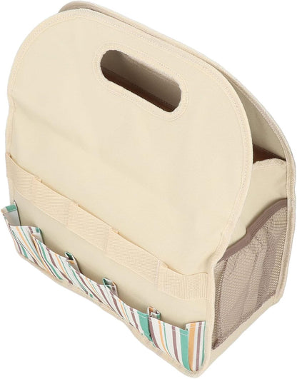  Sac à Outils De Jardin, Fourre-tout De Jardin En Tissu Oxford 600D, Support De Rangement Multi-poches 14 X 6,7 X 15,7 Pouces, Sac De Transport Pliable Pour Le Jardinage Intérieur Et (#1)
