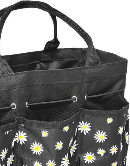  Sac De Jardinage Oxford De Grande Capacité Pour Femmes, Sac De Rangement Portable Pour Outils De Jardin | Pour Gants, Pelle, Désherbeur, Bouteille, Extérieur, Pelouse, Terrasse, Ferme