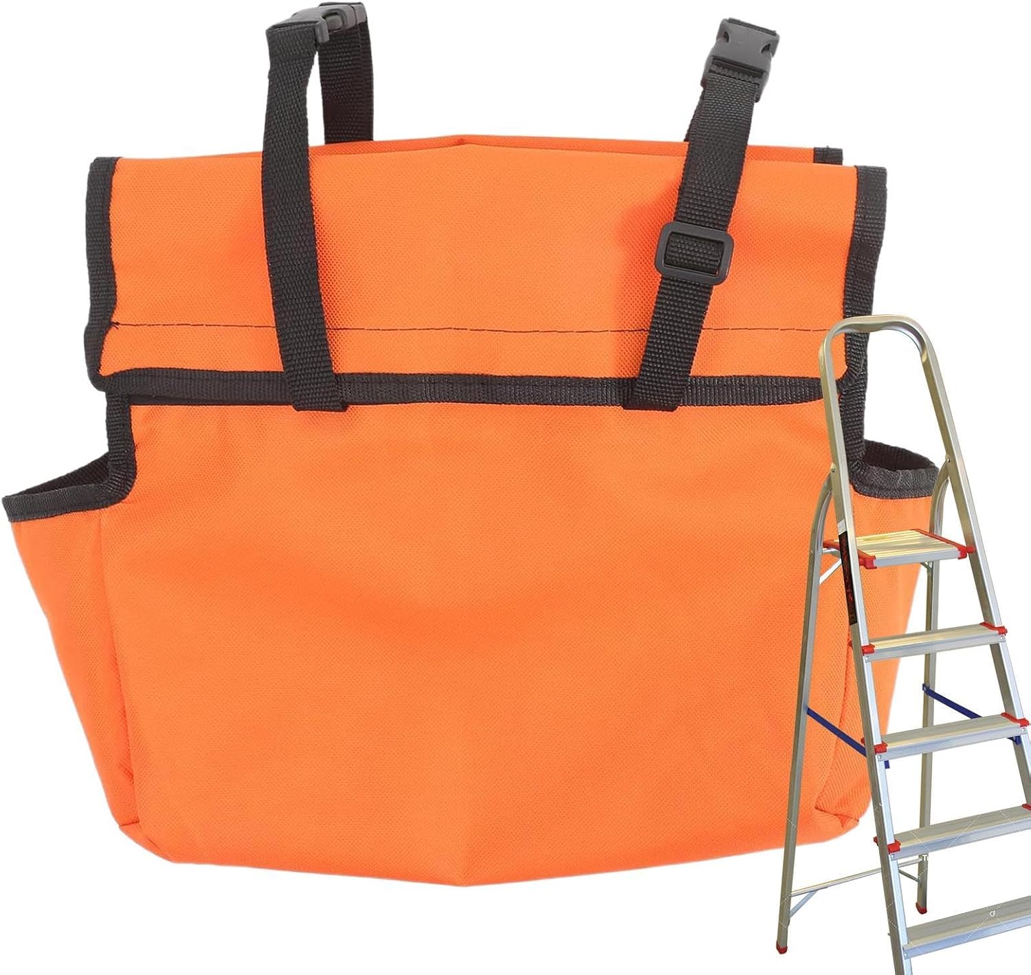  Plateau à Outils élévateur à Ciseaux, Organiseur D'échelle Robuste, Grande Capacité, Pochette à Outils, Amélioration De L'efficacité Du Travail, Rangement D'échelle Portable, Sac à Outils Pour