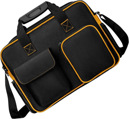  Sac à Outils Robuste Pour électricien Avec Tissu Oxford Résistant à L'eau Et Fond Renforcé Pour Plus De Stabilité