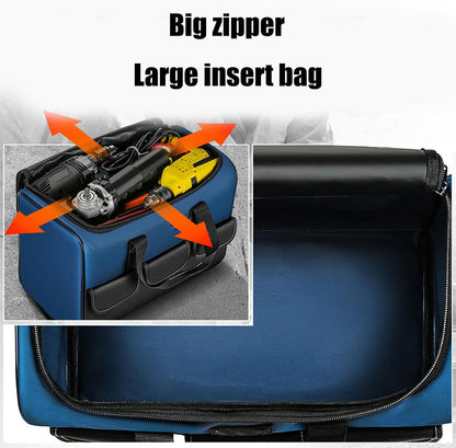  Porte-outils étanches - Construction Résistante Aux Déchirures - Base Extra épaisse Pour Organiser Les Clés Et Les Tournevis - Sac à Main Multi-poches