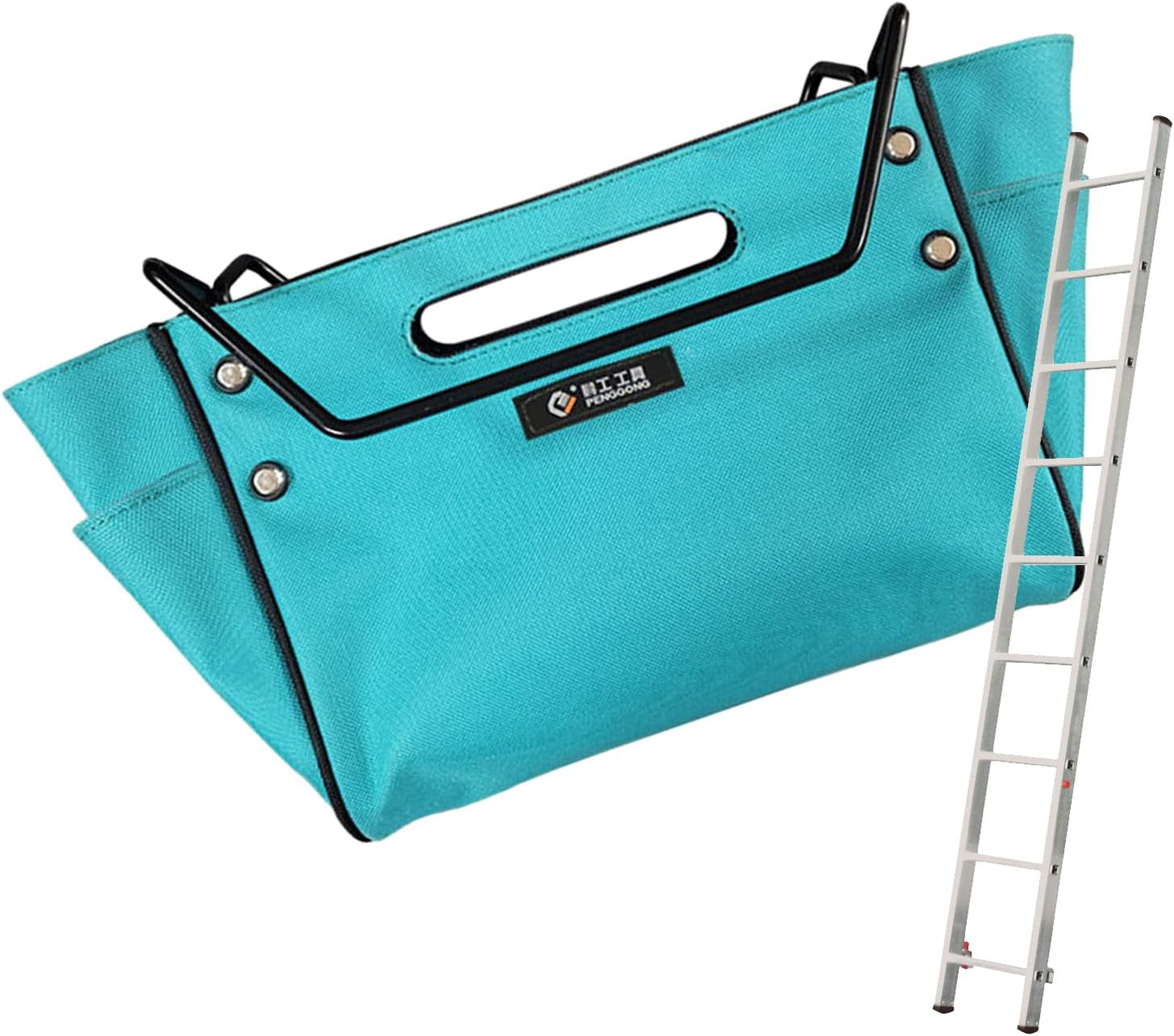 Porte-Outils Pour Échelle | Sac De Rangement Quincaillerie | Sac En Tissu Pour Outils D'Échelle | Pour Bricoleurs Propriétaires Électriciens Techniciens Maintenance Couvreurs Atelier