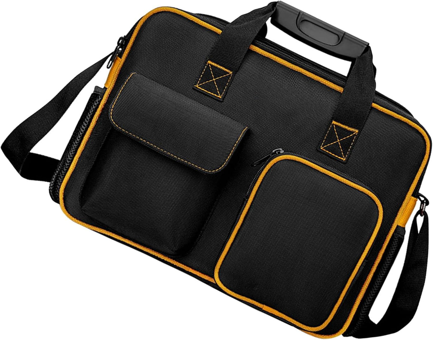  Sac à Outils Robuste Pour électricien Avec Tissu Oxford Résistant à L'eau Et Fond Renforcé Pour Plus De Stabilité