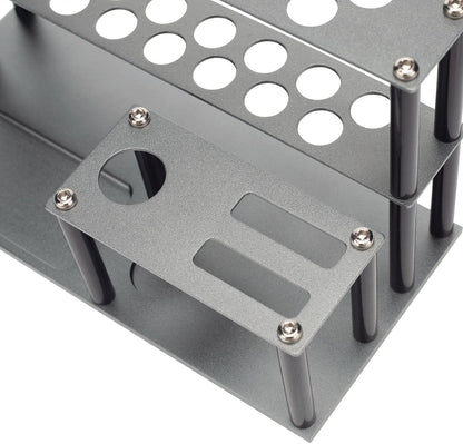  Kit D'outils RC Avec Organiseur, Tournevis, Pince, Alésoir, Plateau à Vis Intégré Et Support De Rangement Pour Tournevis, Compatible Avec Voitures, Titane