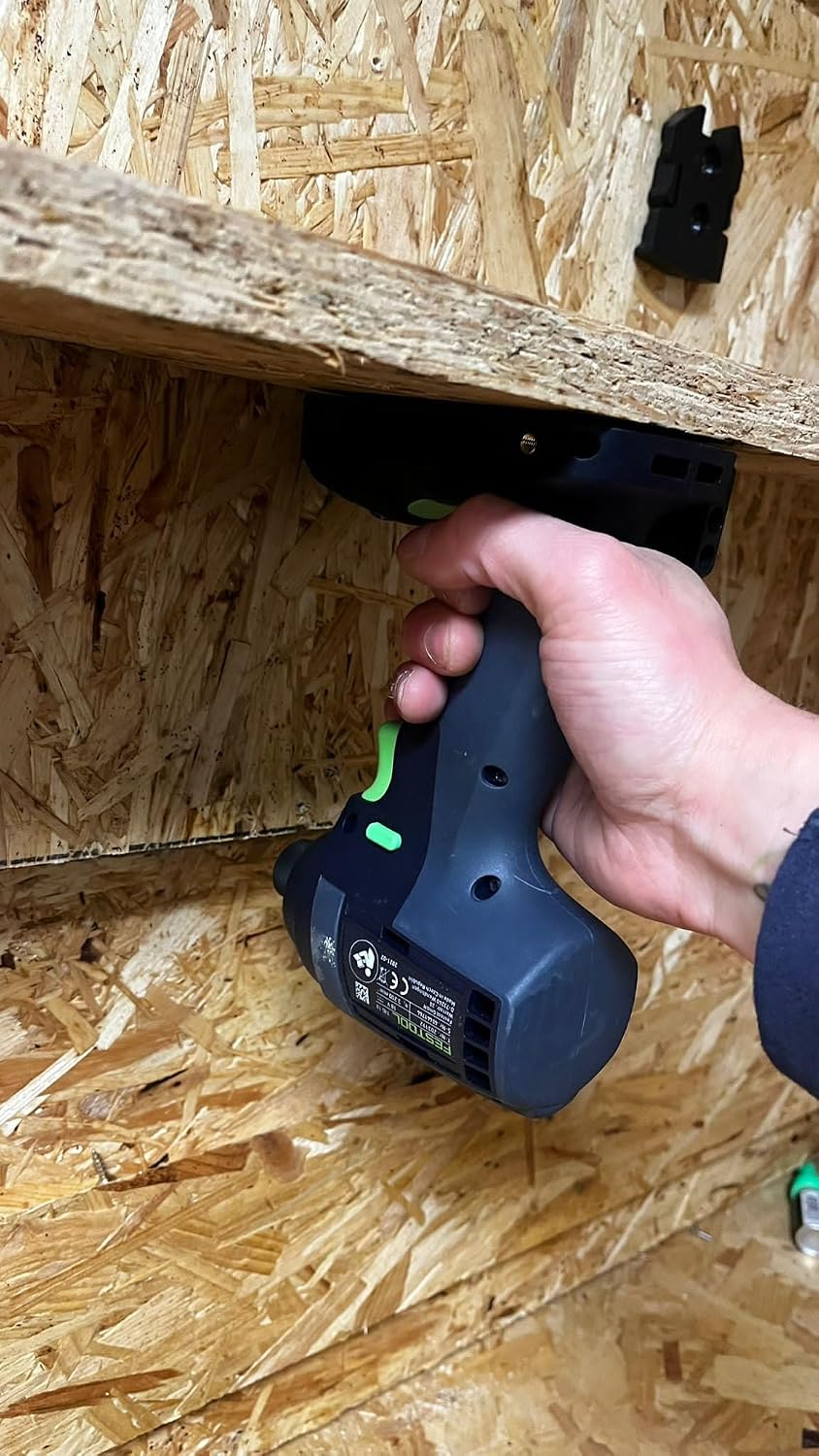  StealthMounts Lot De 4 Supports D'outils Pour Festool 18 V | Fabriqué Au Royaume-Uni | Noir