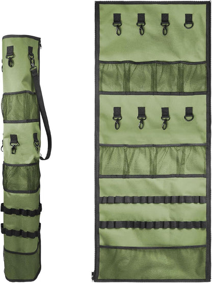 Organiseur De Camping - Sac à Outils Oxford Résistant - Sac à Outils D'extérieur - Pour Camping, Pique-nique, Pêche, Voyage, Accessoires De Cuisine