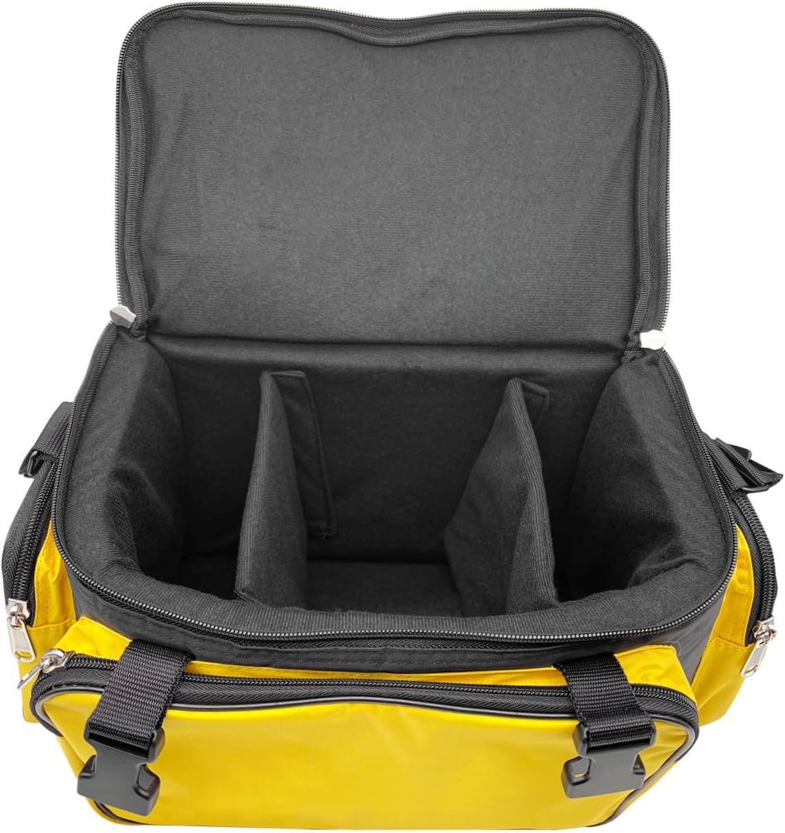  Host Sac De Rangement Pour équipement D'enquête GPS GNSS Trimble 20 L, Sac De Transport étanche Et Robuste Avec Bandoulière Et Séparateurs, Jaune Et Noir