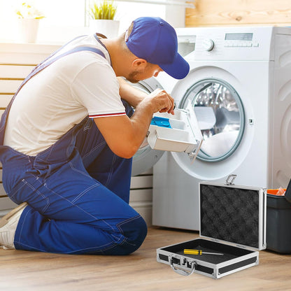  ULTECHNOVO Boite Rangement Outil Légère En Alliage D'aluminium Multifonction Grosse Capacité Pour Rangement Atelier Et Outils Professionnels