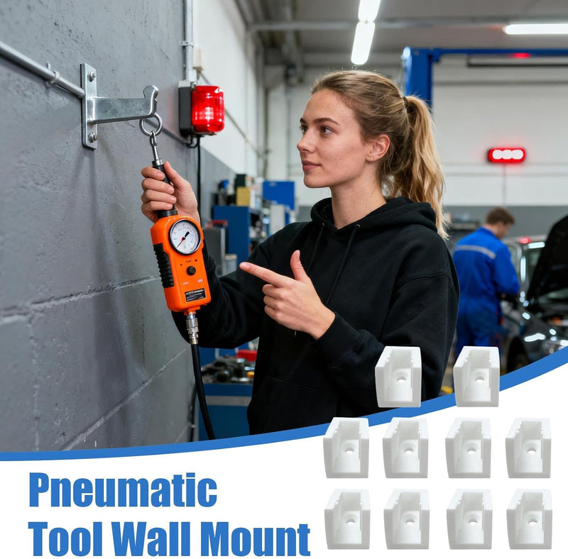 GENERIC Porte-outils – Organiseur Peu Encombrant | Support Mural Pour Outils Pneumatiques | Pour Garage, Atelier, Réparation Automobile, Lavage De Voiture, Zone D'entretien