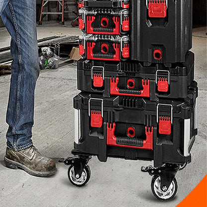  Plate-forme Pliable Compatible Avec Les Modules - Organisez La Construction En Acier Lourd - Surface De Travail Plate Pour Les Projets D'entretien - Montage Facile - Boîte à Outils Modulaire