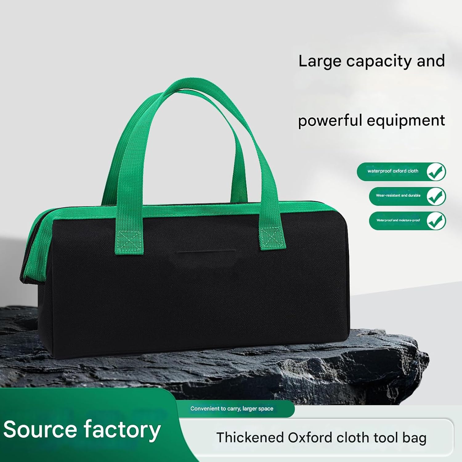  Porte-outils Robustes En Tissu - Design Large Pour Un Accès Facile - Construction Portable - Dimensions : 30,5 X 14,5 Cm - Grand Sac De Rangement Renforcé