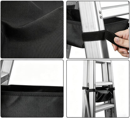  Escabeau Porte-outils | Organiseur De Clés, Pochette à Outils En Tissu | Pour Peintres, Bricoleurs, Propriétaires De Maison, électriciens, Charpentiers, Couvreurs, Maison, Atelier, Garage