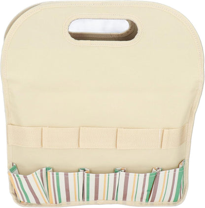  Sac à Outils De Jardin, Fourre-tout De Jardin En Tissu Oxford 600D, Support De Rangement Multi-poches 14 X 6,7 X 15,7 Pouces, Sac De Transport Pliable Pour Le Jardinage Intérieur Et (#1)