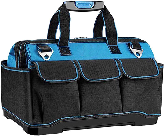 Sac À Outils Robuste - Organisateur De Rangement Multi-Poches En Oxford | Sac À Outils Mécanicien Portable,pour Travaux De Construction Maison Garage Atelier Papa électricien Mécanicien