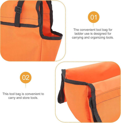  Organisateur D'outils D'échelle, Porte-outils D'échelle, Sac à Outils Portable, Accessoires D'échelle, Sac à Outils Robuste, Accessoire D'échelle Professionnel, Sac à Outils Robuste Pour échelles