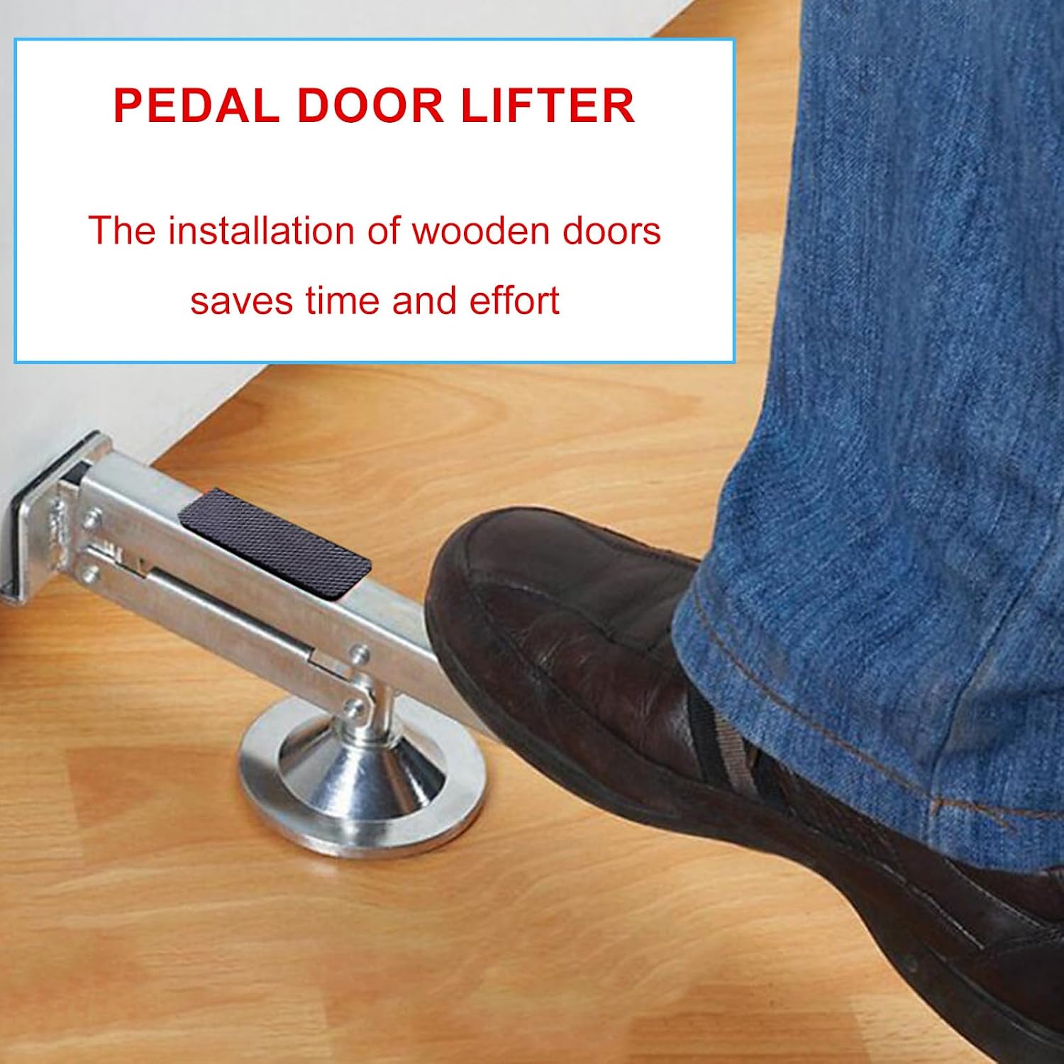  Pied De Porte En Acier Au Carbone Haute Résistance Pour Installation Facile Et Professionnelle Sans Assistance Pour Une Seule Personne