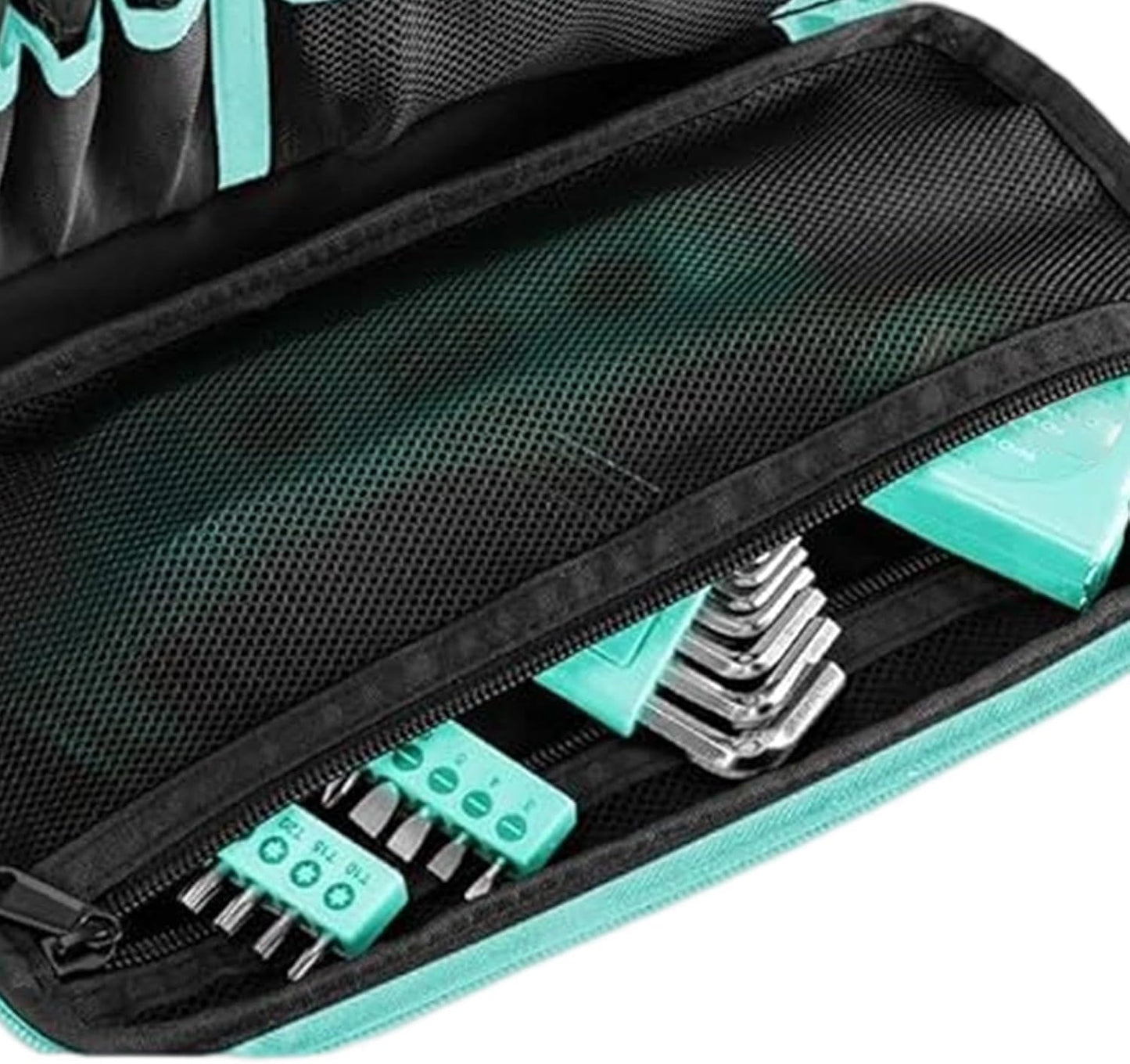  Sac À Outils,Housse De Rangement Portable En Toile Oxford - Sac De Rangement Pour Outils | Pour Travaux De Jardinage électricien Menuisier Chambre Universitaire Voyage Chantier Camping
