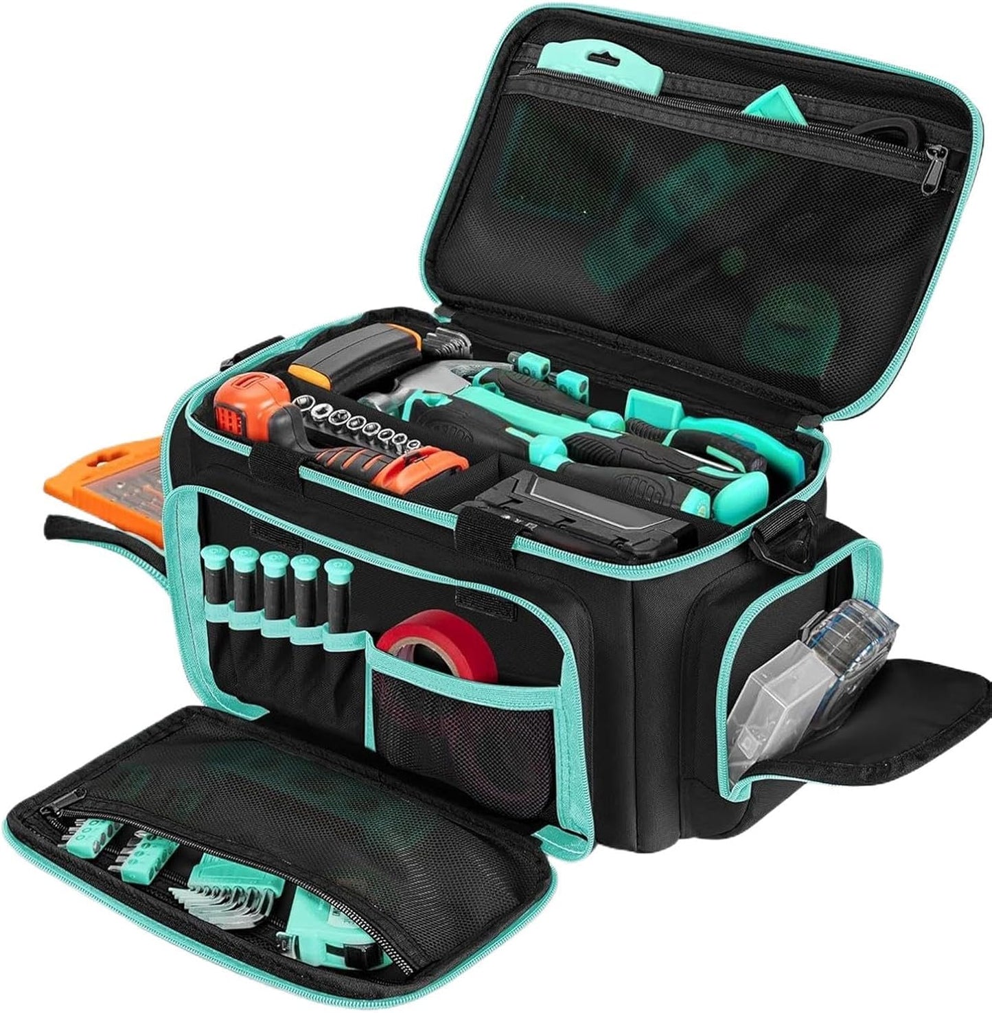 GENERIC Sac Fourre-tout à Outils Pour Femme, Avec Confort De Transport Sans Effort, 26 X 10 X 21 Cm, Organiseur De Rangement D'outils Avec Anti-friction, Sac De Rangement, Matériau Robuste