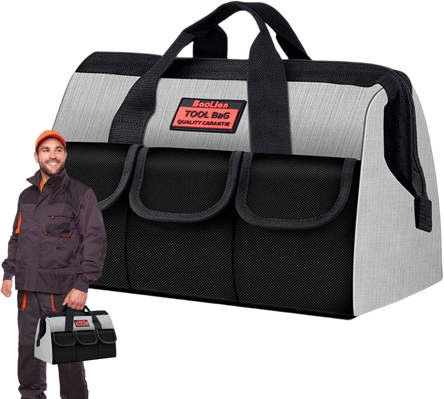 GENERIC Sac De Transport Pour Outils | Grande Capacité – Porte-outils D'électricien – Pour électricien, Plombier, Technicien, Réparation électrique, Plomberie, Installation, Travail Du Bois