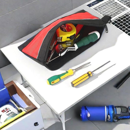  Petits Organisateurs D'outils D'électricien - Pochette De Rangement Multifonctionnelle à Large Ouverture