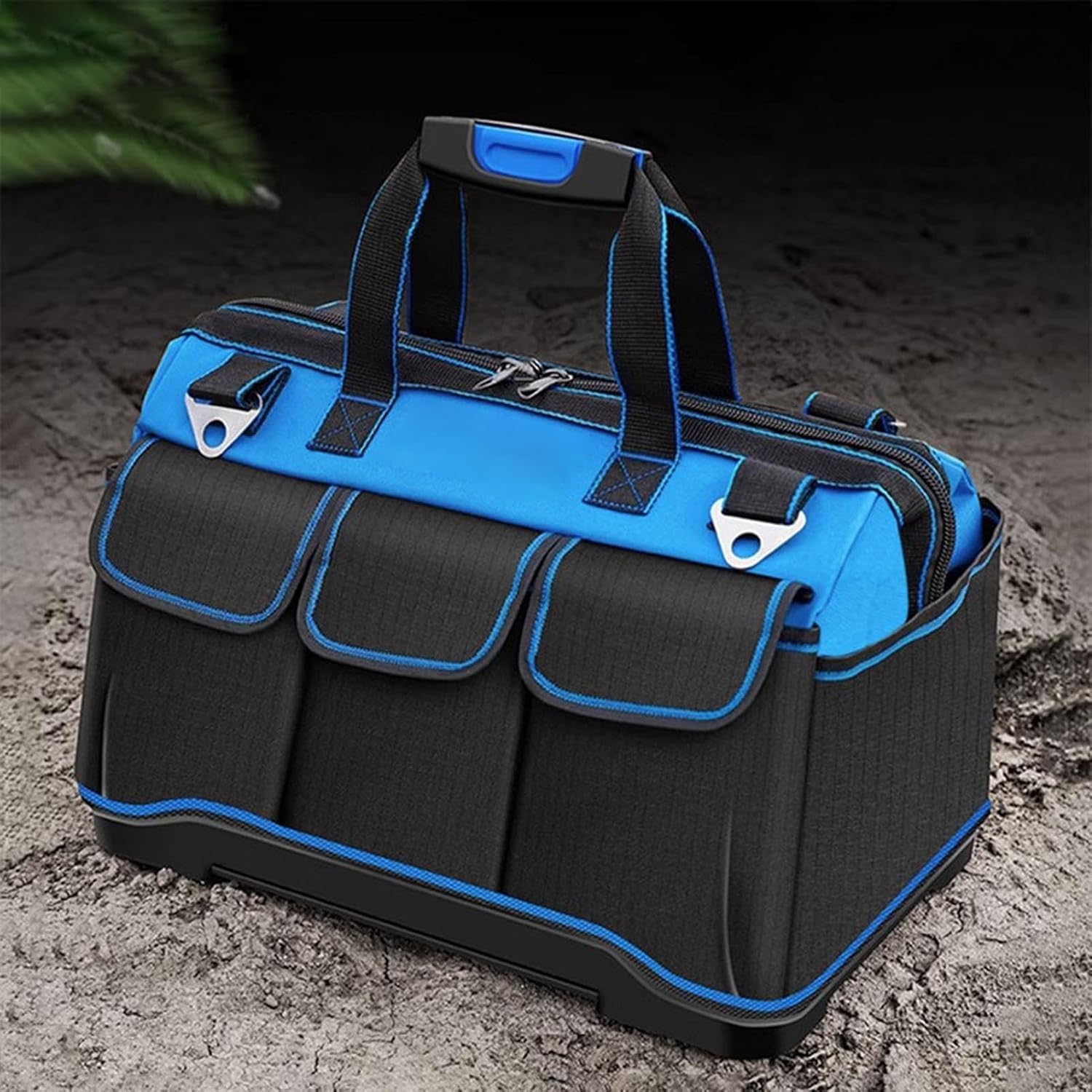  Sac À Outils Robuste - Organisateur De Rangement Multi-Poches En Oxford | Sac À Outils Mécanicien Portable,pour Travaux De Construction Maison Garage Atelier Papa électricien Mécanicien