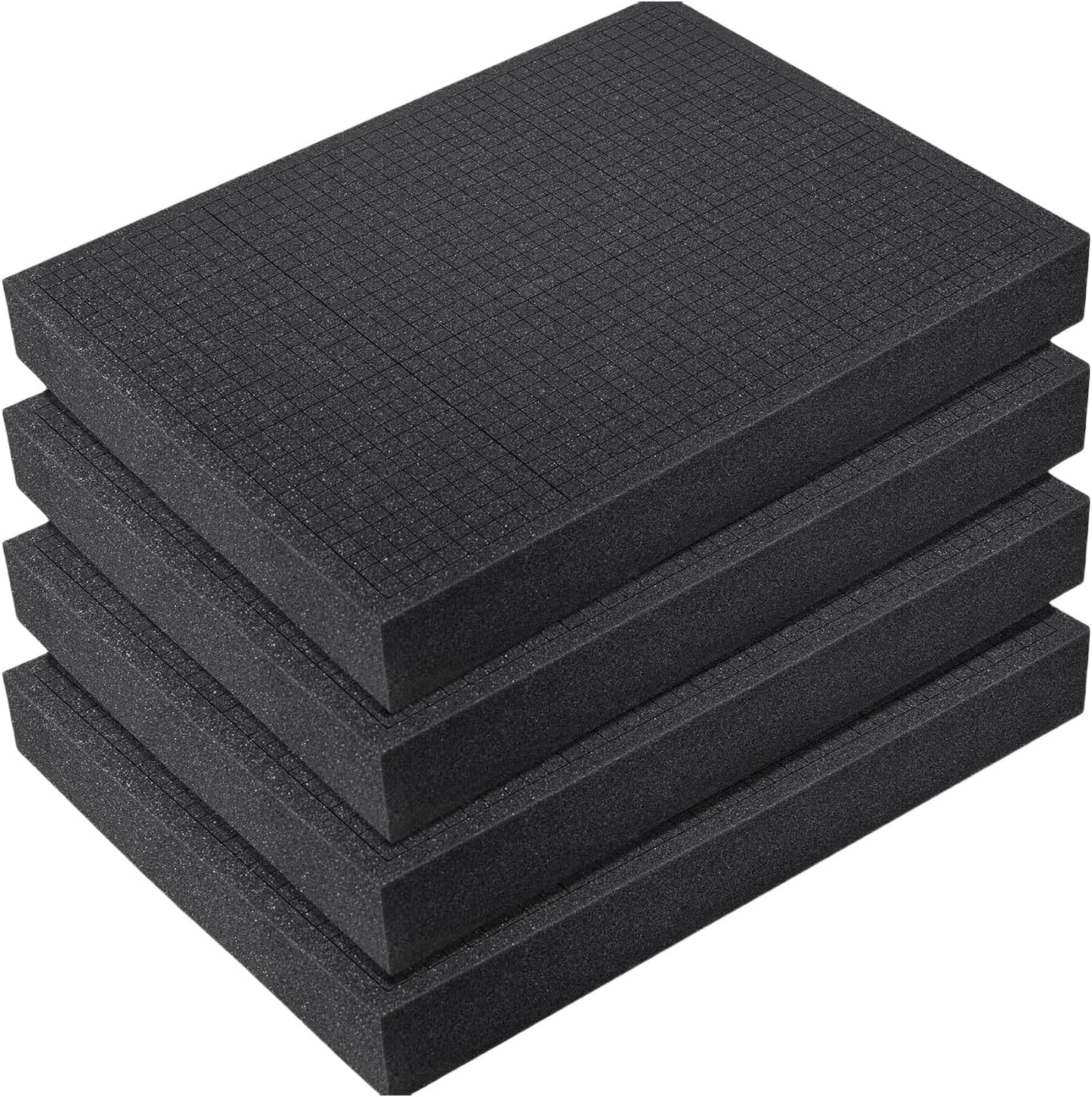  Lot De 4 Plaques De Mousse De Protection 405 X 305 X 50/305 X 305 X 50/405 X 305 X 40/405 X 305 X 25/305 X 305 X 25 Mm