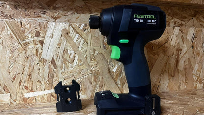  StealthMounts Lot De 4 Supports D'outils Pour Festool 18 V | Fabriqué Au Royaume-Uni | Noir