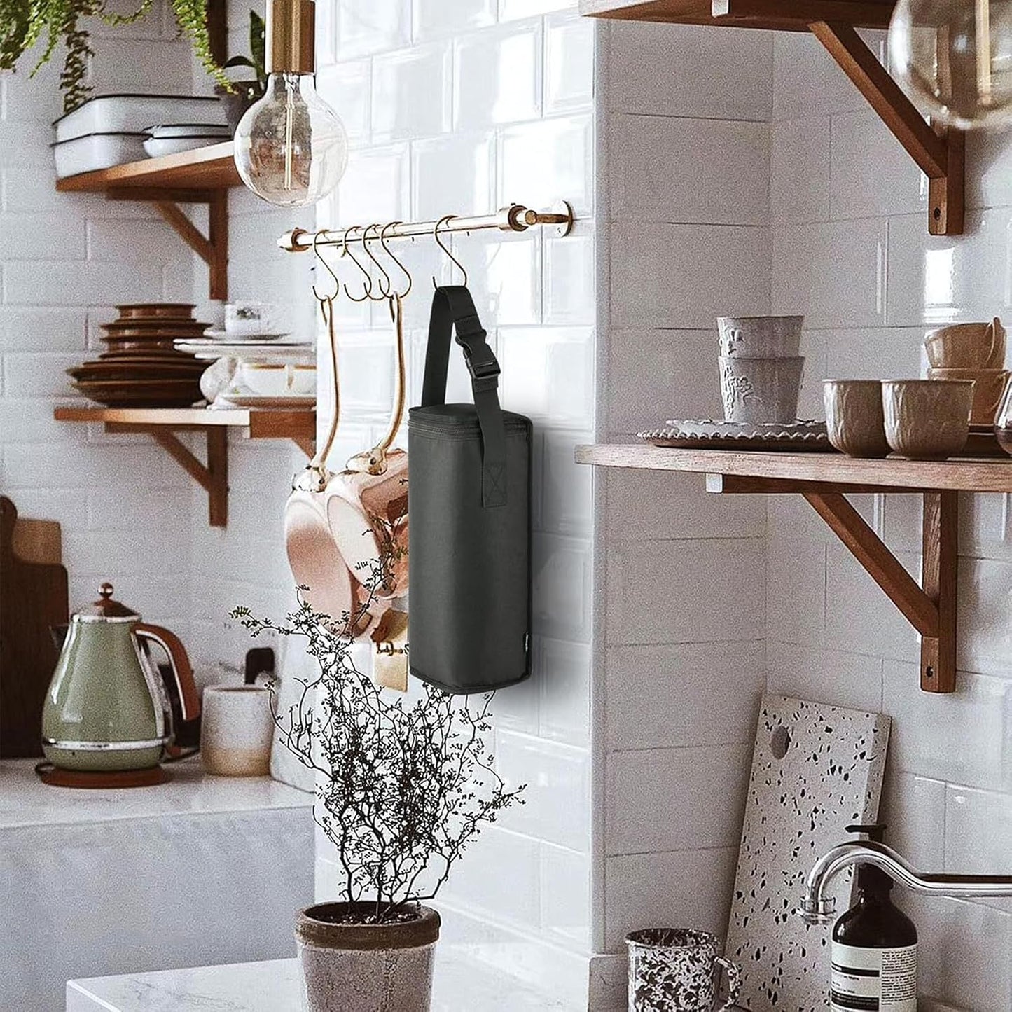 Sac De Voyage Fonctionnel Compatible Avec Divers Appareils Compacts Tels Que Les Tire-bouchons électriques Et Les Lampes De Poche, Porte-outils Ménagers Anti-déversement