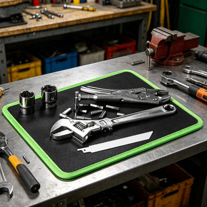  Tapis À Outils Magnétique,Support Flexible 32,3 X 24,8 X 0,7 Cm | Tapis Aimanté Pour Outils | Projets, Bureau, Table, électronique, Construction, Voiture, Garage, Atelier Réparation