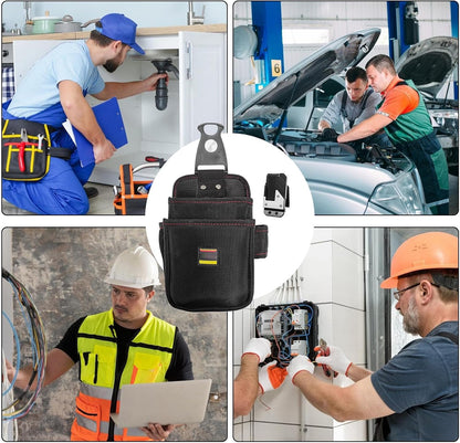  Porte-outils De Ceinture - Porte-outils Pour Entretien, Ceinture Multi-usages Imperméable Pour Intérieur Extérieur Bâtiment Peinture Toit