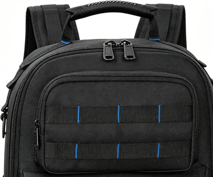 GENERIC Sac à Dos à Outils D'électricien – Sac De Rangement à Rigide | Avec Plusieurs Poches – Sacs à Outils Robustes Pour Homme | Pour Technicien, électricien, Charpentier, Plombier, Amélioration De La