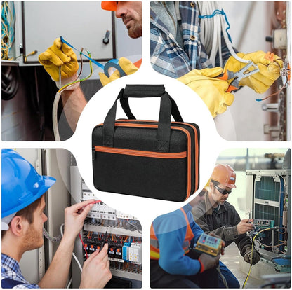 Genérico Organisateur D'outils De Câble | Stockage D'outils Mécaniques | Porte-outils Pour électricien, Mallette à Outils Pour électricien, Sac à Outils Professionnel, Sac à Outils Pour El